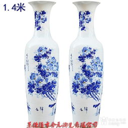 乔迁新居礼品大花瓶 清明上河图陶瓷花瓶