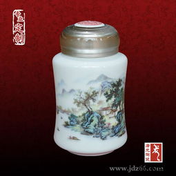 精致陶瓷礼品罐 艺术与实用的完美结合