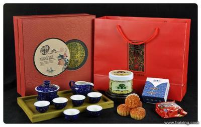 蓝韵雅集，中秋茶礼 醴陵大程瓷业蓝韵茶具套组鉴赏